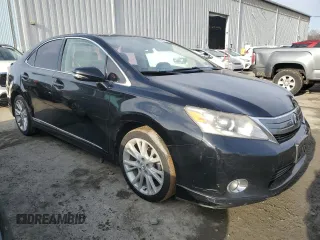 2010 Lexus HS 250h with VIN JTHBB1BA0A2031607, listed as a Copart auction lot 43652185 with Not Provided miles and Salvage Title. Bid and sale history available at DreamBid. Image 4.