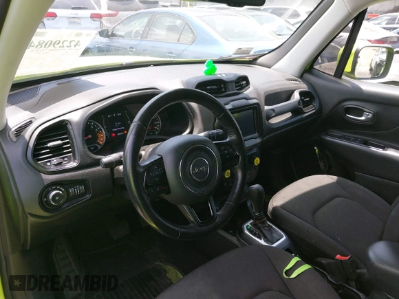 2018 Jeep Renegade Latitude with VIN ZACCJBBB1JPH86908, listed as a IAAI auction lot 42290840 with 82,517 mi miles and . Bid and sale history available at DreamBid. Image 20.