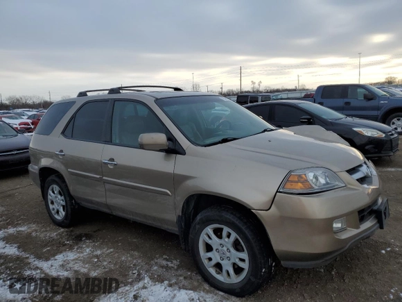 2006 Acura MDX Touring with VIN 2HNYD18676H548680, listed as a Copart auction lot 43071155 with 156,908 mi miles and Salvage Title. Bid and sale history available at carsss.com. Image 4.