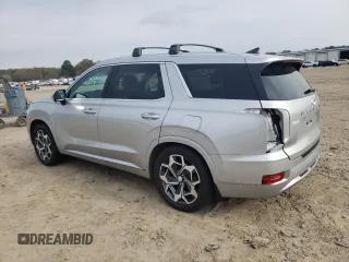 2022 Hyundai Palisade Calligraphy z VIN KM8R7DHE5NU442214, wystawiony jako Copart lot #82312024 z przebiegiem 59 429 mil mil oraz Szkoda całkowita • Salvage title. Historia ofert i sprzedaży dostępna na DreamBid. Obrazek 2.