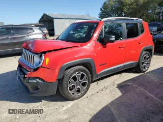 2016 Jeep Renegade Limited with VIN ZACCJADT3GPD67953, listed as a Copart auction lot 47526425 with 136,862 mi miles and Salvage Title. Bid and sale history available at DreamBid. Image 1.