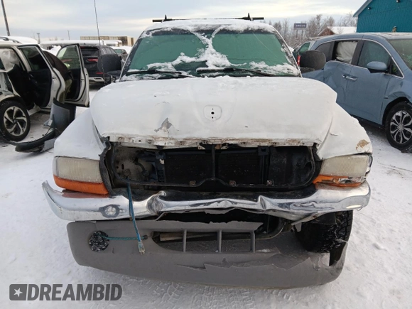 1998 Dodge Dakota SLT with VIN 1B7GG22X0WS597602, listed as a Copart auction lot 84299884 with 187,120 mi miles and Salvage Title. Bid and sale history available at carsss.com. Image 5.