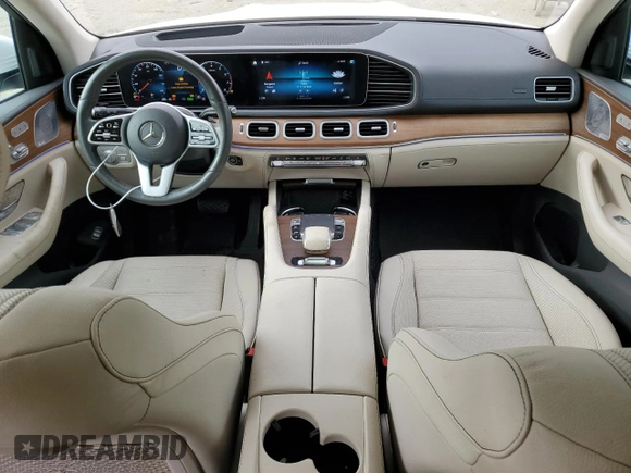 2020 Mercedes-Benz GLS with VIN 4JGFF5KE8LA109248, listed as a Copart auction lot 70120013 with 50,396 mi miles. Bid and sale history available at carsss.com. Image 8.