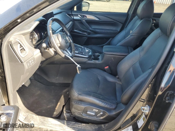 2021 Mazda CX-9 Grand Touring with VIN JM3TCADY9M0513643, listed as a Copart auction lot 71626194 with 54,579 mi miles and Salvage Title. Bid and sale history available at carsss.com. Image 7.