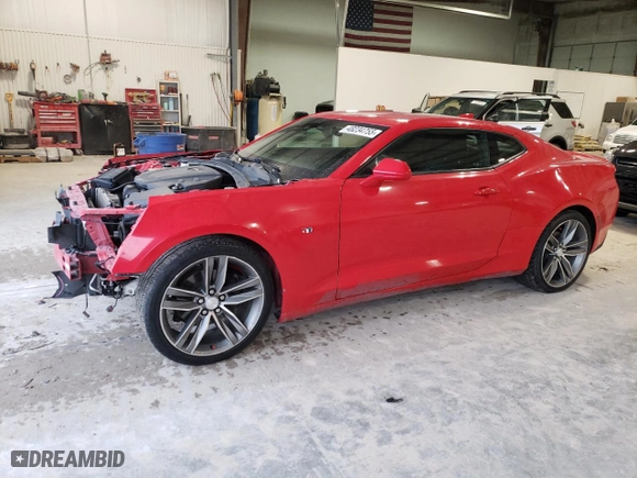 2016 Chevrolet Camaro 2LT with VIN 1G1FD1RS1G0150565, listed as a Copart auction lot 48234755 with 93,668 mi miles and Salvage Title. Bid and sale history available at carsss.com. Image 1.