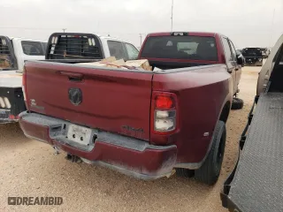2024 Ram 3500 Laramie with VIN 3C63RRJL7RG185244, listed as a Copart auction lot 45557405 with 57,922 mi miles and Salvage Title. Bid and sale history available at carsss.com. Image 3.