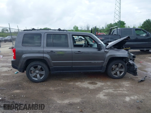 2015 Jeep Patriot High Altitude with VIN 1C4NJPFA6FD377087, listed as a IAAI auction lot 42580519 with 83,642 mi miles and . Bid and sale history available at DreamBid. Image 12.