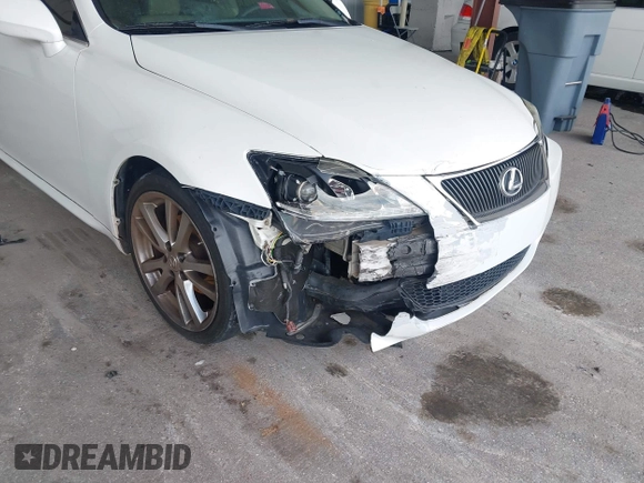 2008 Lexus IS 250 z VIN JTHBK262182068006, wystawiony jako IAAI lot #42753797 z przebiegiem 235 192 mil mil oraz . Historia ofert i sprzedaży dostępna na DreamBid. Obrazek 6.