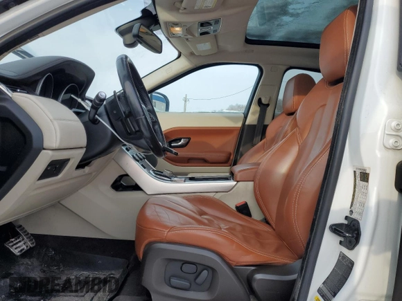 2012 Land Rover Range Rover Evoque Prestige Premium z VIN SALVV2BG1CH664643, wystawiony jako Copart lot #44736545 z przebiegiem Nie podano mil oraz Czysty tytuł • Clean title. Historia ofert i sprzedaży dostępna na DreamBid. Obrazek 7.