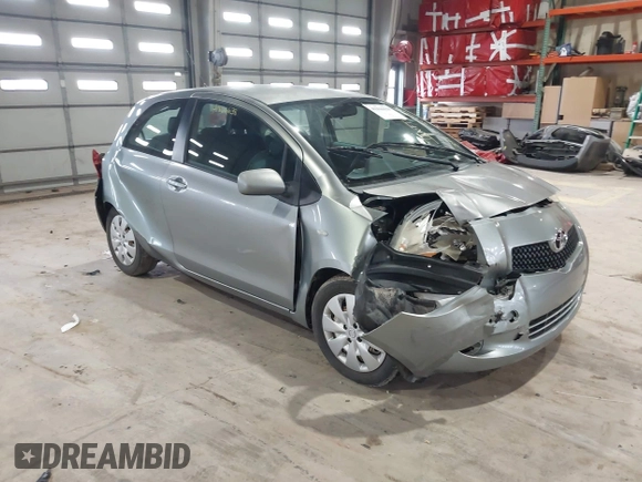 2008 Toyota Yaris with VIN JTDJT923485176488, listed as a IAAI auction lot 41866638 with 129,612 mi miles. Bid and sale history available at carsss.com. Image 1.