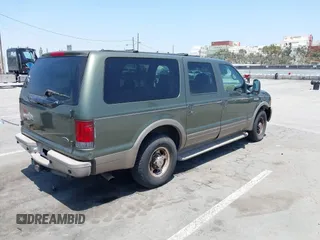2001 Ford Excursion Limited z VIN 1FMNU42S91EA39377, wystawiony jako IAAI lot #42359734 z przebiegiem 156 168 mil mil oraz . Historia ofert i sprzedaży dostępna na DreamBid. Obrazek 4.