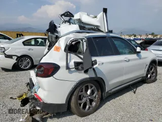 2022 BMW X3 sDrive30i with VIN 5UX43DP08N9K66809, listed as a Copart auction lot 55419525 with Not Provided miles and Salvage Title. Bid and sale history available at DreamBid. Image 3.