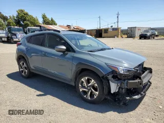 2024 Subaru Crosstrek Premium with VIN JF2GUADC0R8902676, listed as a Copart auction lot 56603795 with 9,129 mi miles and Salvage title. Bid and sale history available at DreamBid. Image 4.