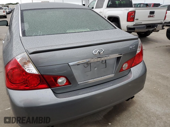 2007 Infiniti M Sport with VIN JNKAY01E97M301827, listed as a Copart auction lot 75114444 with Not Provided miles and Non Repairable. Bid and sale history available at DreamBid. Image 6.