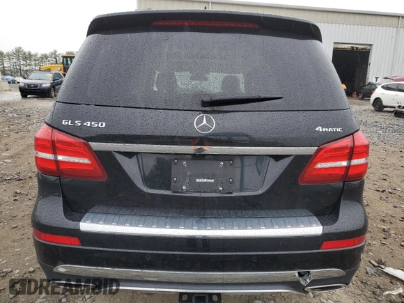 2019 Mercedes-Benz GLS 450 with VIN 4JGDF6EEXKB210969, listed as a Copart auction lot 48088404 with Not Provided miles and . Bid and sale history available at DreamBid. Image 6.
