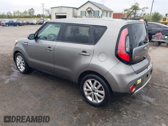 2018 Kia Soul + with VIN KNDJP3A59J7558286, listed as a IAAI auction lot 42080799 with 86,515 mi miles. Bid and sale history available at carsss.com. Image 3.
