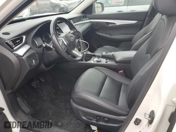 2019 Infiniti QX50 LUXE with VIN 3PCAJ5M38KF139042, listed as a Copart auction lot 41041643 with 53,668 mi miles. Bid and sale history available at carsss.com. Image 7.