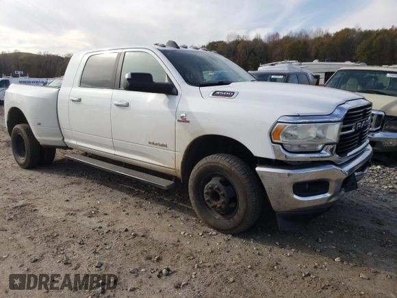 2019 Ram 3500 Big Horn with VIN 3C63RRLL6KG533974, listed as a Copart auction lot 82833114 with 135,856 mi miles and Clean Title. Bid and sale history available at carsss.com. Image 4.