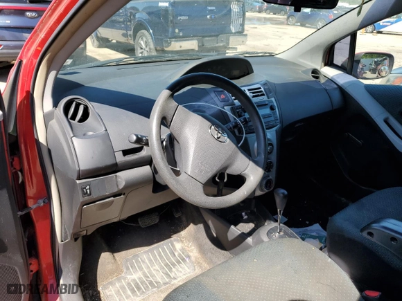 2007 Toyota Yaris with VIN JTDJT923575087799, listed as a Copart auction lot 52725194 with 130,418 mi miles and Clean Title. Bid and sale history available at carsss.com. Image 8.