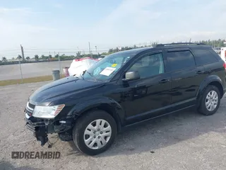 2017 Dodge Journey SE with VIN 3C4PDCAB4HT691343, listed as a IAAI auction lot 41863725 with 99,519 mi miles and . Bid and sale history available at carsss.com. Image 17.