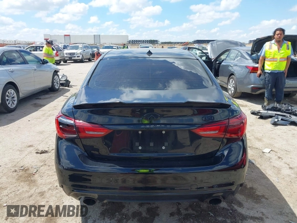 2021 Infiniti Q50 Pure with VIN JN1EV7AP9MM702072, listed as a IAAI auction lot 42232189 with 93,550 mi miles and . Bid and sale history available at DreamBid. Image 16.