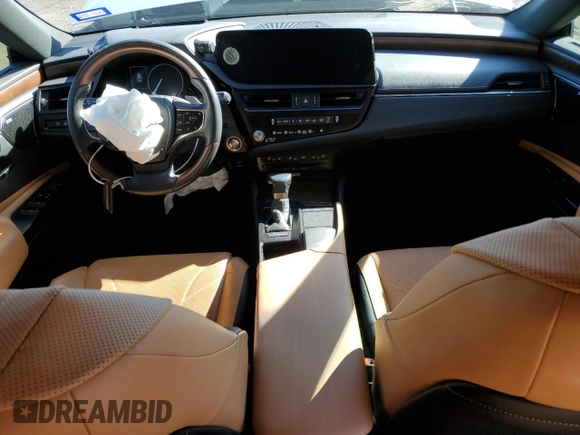 2022 Lexus ES with VIN 58AFZ1B11NU122351, listed as a Copart auction lot 81388374 with 27,198 mi miles and Salvage Title. Bid and sale history available at carsss.com. Image 8.