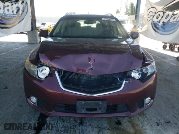 2012 Acura TSX Technology with VIN JH4CW2H67CC002250, listed as a Copart auction lot 61232245 with 223,818 mi miles and Salvage title. Bid and sale history available at DreamBid. Image 5.