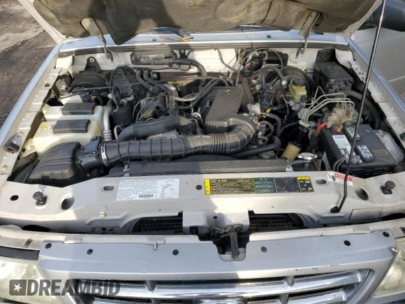 2003 Ford Ranger XL with VIN 1FTYR14U43PB50930, listed as a Copart auction lot 55161185 with 213,771 mi miles and Salvage title. Bid and sale history available at DreamBid. Image 11.