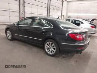 2012 Volkswagen CC Sport PZEV with VIN WVWMP7AN8CE537805, listed as a IAAI auction lot 41847051 with 147,095 mi miles. Bid and sale history available at carsss.com. Image 3.
