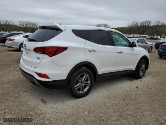 2017 Hyundai Santa Fe Sport 2.4L with VIN 5XYZTDLB6HG385668, listed as a Copart auction lot 51421595 with 149,989 mi miles and Clean Title. Bid and sale history available at carsss.com. Image 3.