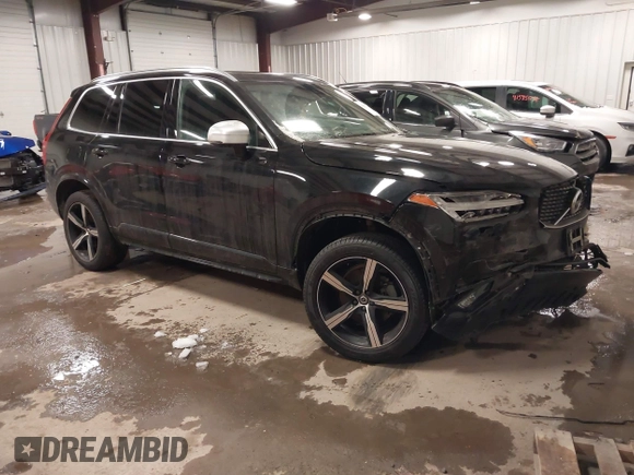 2019 Volvo XC90 R-Design with VIN YV4A22PM6K1506042, listed as a IAAI auction lot 41565752 with 93,098 mi miles. Bid and sale history available at carsss.com. Image 1.