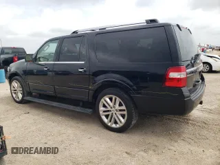 2016 Ford Expedition Max Limited with VIN 1FMJK2AT6GEF12731, listed as a Copart auction lot 54568885 with 183,644 mi miles and Salvage Title. Bid and sale history available at DreamBid. Image 2.