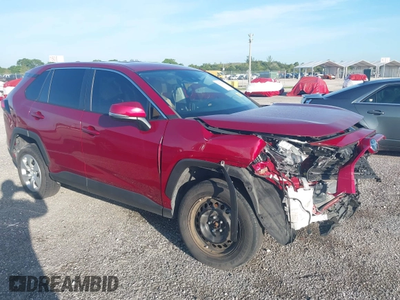 2022 Toyota RAV4 LE with VIN 2T3K1RFV5NW196016, listed as a IAAI auction lot 39931229 with 55,045 mi miles and . Bid and sale history available at DreamBid. Image 1.