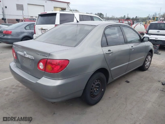 2003 Toyota Corolla CE with VIN 1NXBR32E93Z144230, listed as a IAAI auction lot 41870492 with NaN miles. Bid and sale history available at carsss.com. Image 4.