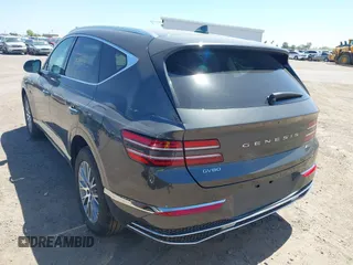 2025 Genesis GV80 Standard with VIN KMUHFESB6SU273191, listed as a IAAI auction lot 42121747 with 1,815 mi miles and . Bid and sale history available at DreamBid. Image 6.