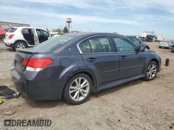 2013 Subaru Legacy Premium with VIN 4S3BMCC62D3046240, listed as a Copart auction lot 56543735 with 186,248 mi miles and Salvage title. Bid and sale history available at DreamBid. Image 3.