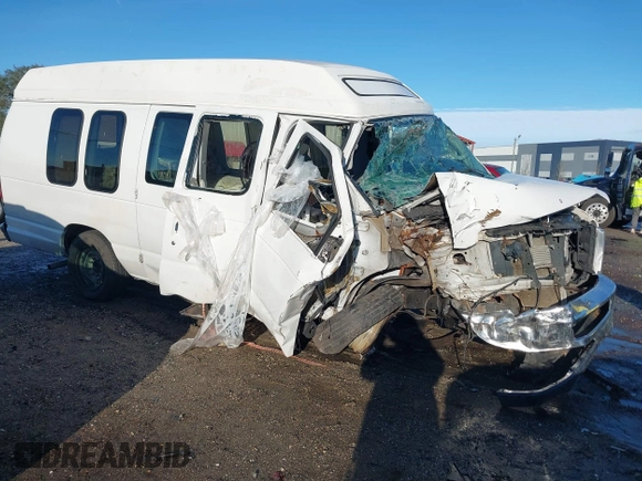 2012 Ford Econoline Cargo Commercial with VIN 1FTNS2EW9CDA86480, listed as a IAAI auction lot 41360828 with Not Provided miles. Bid and sale history available at carsss.com. Image 1.
