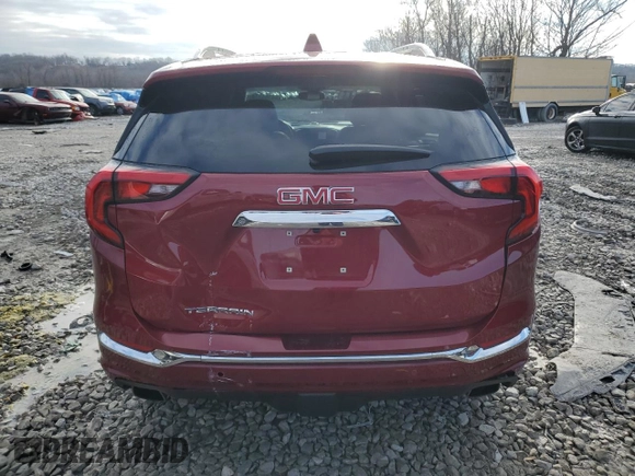 2018 GMC Terrain Denali with VIN 3GKALSEX3JL248412, listed as a Copart auction lot 84164374 with 57,589 mi miles and Salvage Title. Bid and sale history available at DreamBid. Image 6.