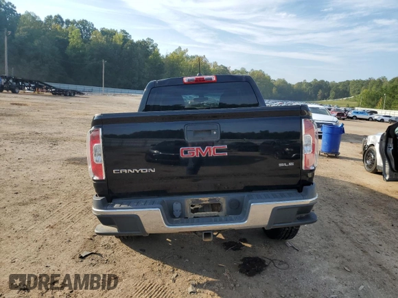 2015 GMC Canyon 2WD SLE with VIN 1GTG5BE32F1175576, listed as a Copart auction lot 72231784 with 29,485 mi miles and Salvage Title. Bid and sale history available at carsss.com. Image 6.