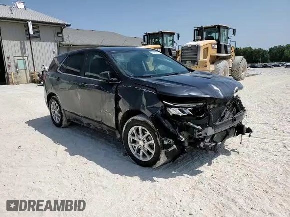 2022 Chevrolet Equinox LT with VIN 3GNAXKEV2NS244921, listed as a Copart auction lot 57093084 with 47,545 mi miles and Non Repairable. Bid and sale history available at DreamBid. Image 12.