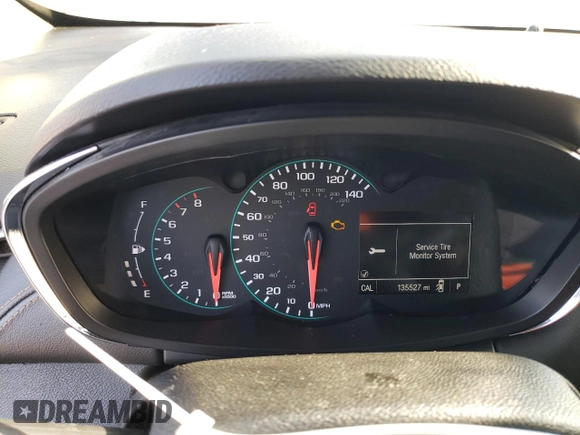 2017 Chevrolet Trax LT with VIN 3GNCJLSB0HL155955, listed as a Copart auction lot 54110195 with 135,527 mi miles and Clean Title. Bid and sale history available at DreamBid. Image 9.