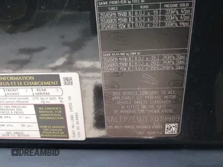 2020 Land Rover Defender SE с VIN SALEP7EU7L2019989, выставлен на аукционе IAAI как лот 42346057 с пробегом 76 004 миль миль и . История ставок и продаж доступна на DreamBid. Изображение 9.