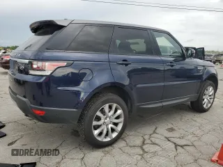2016 Land Rover Range Rover Sport V6 HSE with VIN SALWR2VF1GA646931, listed as a Copart auction lot 54485355 with 95,739 mi miles and Clean Title. Bid and sale history available at carsss.com. Image 3.