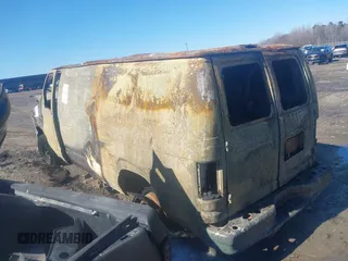 2008 Ford Econoline Cargo Commercial with VIN 1FTSE34L08DA25159, listed as a IAAI auction lot 41633588 with Not Provided miles and . Bid and sale history available at DreamBid. Image 3.
