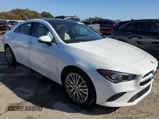 2023 Mercedes-Benz CLA 250 with VIN W1K5J4GB8PN329808, listed as a Copart auction lot 81716563 with 4,215 mi miles and . Bid and sale history available at DreamBid. Image 4.
