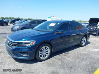 2020 Volkswagen Passat 2.0T S with VIN 1VWAA7A37LC023763, listed as a IAAI auction lot 39381396 with 53,113 mi miles. Bid and sale history available at carsss.com. Image 2.