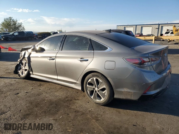 2018 Hyundai Sonata Hybrid Limited with VIN KMHE34L39JA085759, listed as a Copart auction lot 75012704 with 112,322 mi miles and Salvage Title. Bid and sale history available at carsss.com. Image 2.