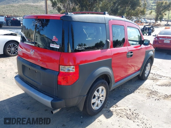 2006 Honda Element EX with VIN 5J6YH28636L001726, listed as a IAAI auction lot 41811618 with 172,601 mi miles and . Bid and sale history available at DreamBid. Image 4.