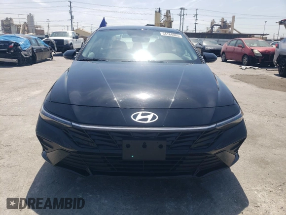 2024 Hyundai Elantra SEL with VIN KMHLM4DG2RU746211, listed as a Copart auction lot 54184085 with 4,783 mi miles and Salvage Title. Bid and sale history available at DreamBid. Image 5.
