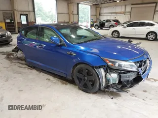 2014 Kia Optima SXL Turbo with VIN 5XXGR4A61EG256801, listed as a IAAI auction lot 42362910 with 216,480 mi miles and . Bid and sale history available at DreamBid. Image 1.